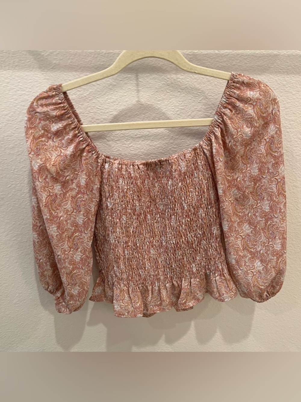 PAPERCRANE Smocked blouse - Picture 8 of 8
